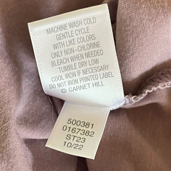 Garnet Hill Recycled Easy Knit Tank Dress in Lavender Purple Size Small - Picture 7 of 7